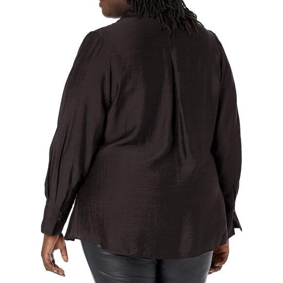 Quinn Peplum Button-Up Shirt- Size 18 - Picture 2 of 4